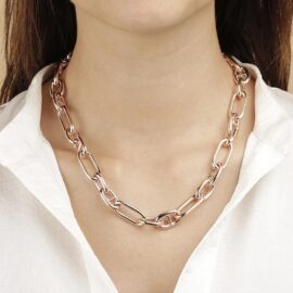 Bronzallure – Collana Catena Marina e Ovale