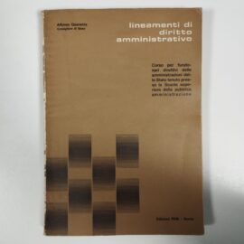 LINEAMENTI DI DIRITTO AMMINISTRATIVO - Quaranta, 1972, Pem