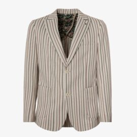 COD: MK896131 Blazer monopetto rigato MARKUP