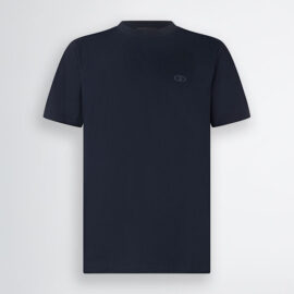 T-shirt blu con logo LIU JO