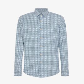 COD: MK893020 Camicia nylon micro fantasia MARKUP