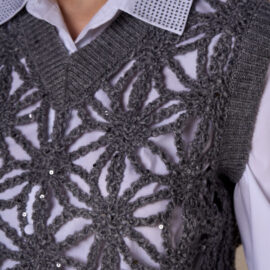 Gilet crochet NO SECRETS
