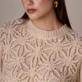 Maglia crochet NO SECRETS