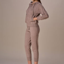 Pantalone gym maglia a trecce NO SECRETS