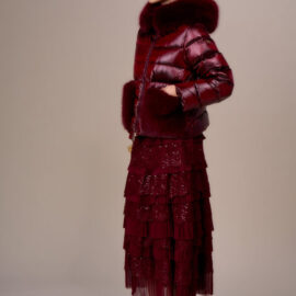 Piumino tasche simil pelliccia NO SECRETS