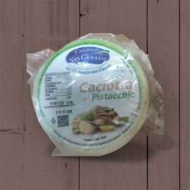 Caciotta al pistacchio 400g circa Caseificio San Giovanni