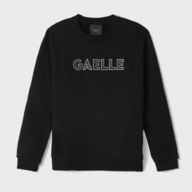 Felpa Girocollo Manica Lunga E Ricamo • Blu - Gaëlle Paris