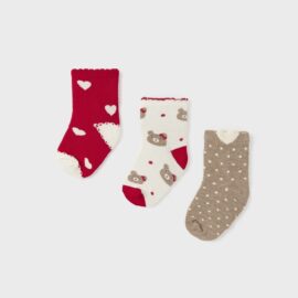 Mayoral Set 3 calzini cotone organico