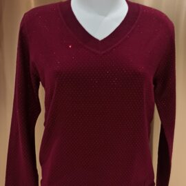 Scollo V iconico diamanti NO SECRETS