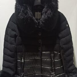 Piumino monopetto lungo maglia NO SECRETS