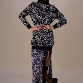 Abito dolcevita jacquard NO SECRETS