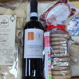 Cesto natalizio di  prodotti tipici abruzzesi
