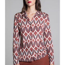 CAMICIA JERSEY STAMPATO EDAS