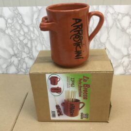 Brocca porta Arrosticini in terra cotta