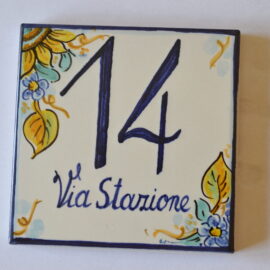 Mattonella ceramica personalizzata