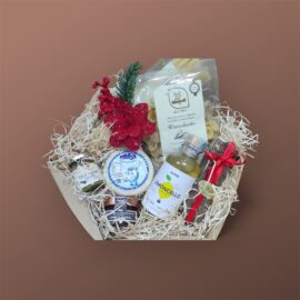 Cesto natalizio di  prodotti tipici abruzzesi Tipo 2
