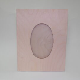 Portafotografia ovale