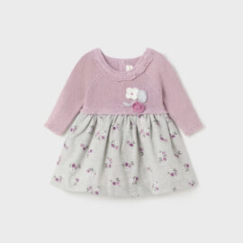 Mayoral Vestito combined tricot Better Cotton