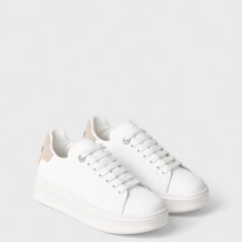 Sneakers Addict Con Patch In Suede • Safari - Gaëlle Paris