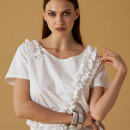 T-shirt goffrata NOSECRETS