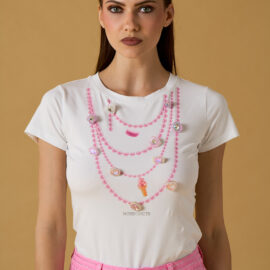 T-shirt collana candy NOSECRETS