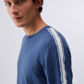 N. articolo  QA6130MA71P83929 T-shirt in maglia jacquard LIU JO