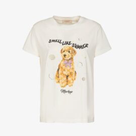 COD: MW1610023 T-shirt con stampa e strass MARKUP DONNA