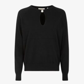 Maglia con apertura bottone gioiello MARKUP