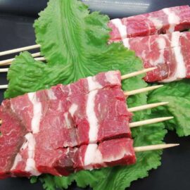 5 pacchi da 25 arrosticini MAXI di ovino