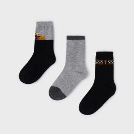Mayoral Set 3 calzini cotone organico