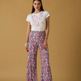 Pantalone jersey stampato NOSECRETS
