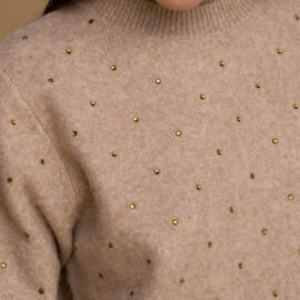 Maglia girocollo studs NOSECRETS