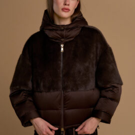 Piumino bomber simil pelliccia NOSECRETS